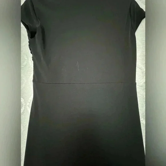 White House Black Market Dress Size 4 Structured Cinched Little Black dress - Picture 10 of 14